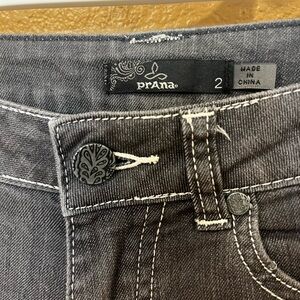 Prana Women's Gray Jean Shorts
